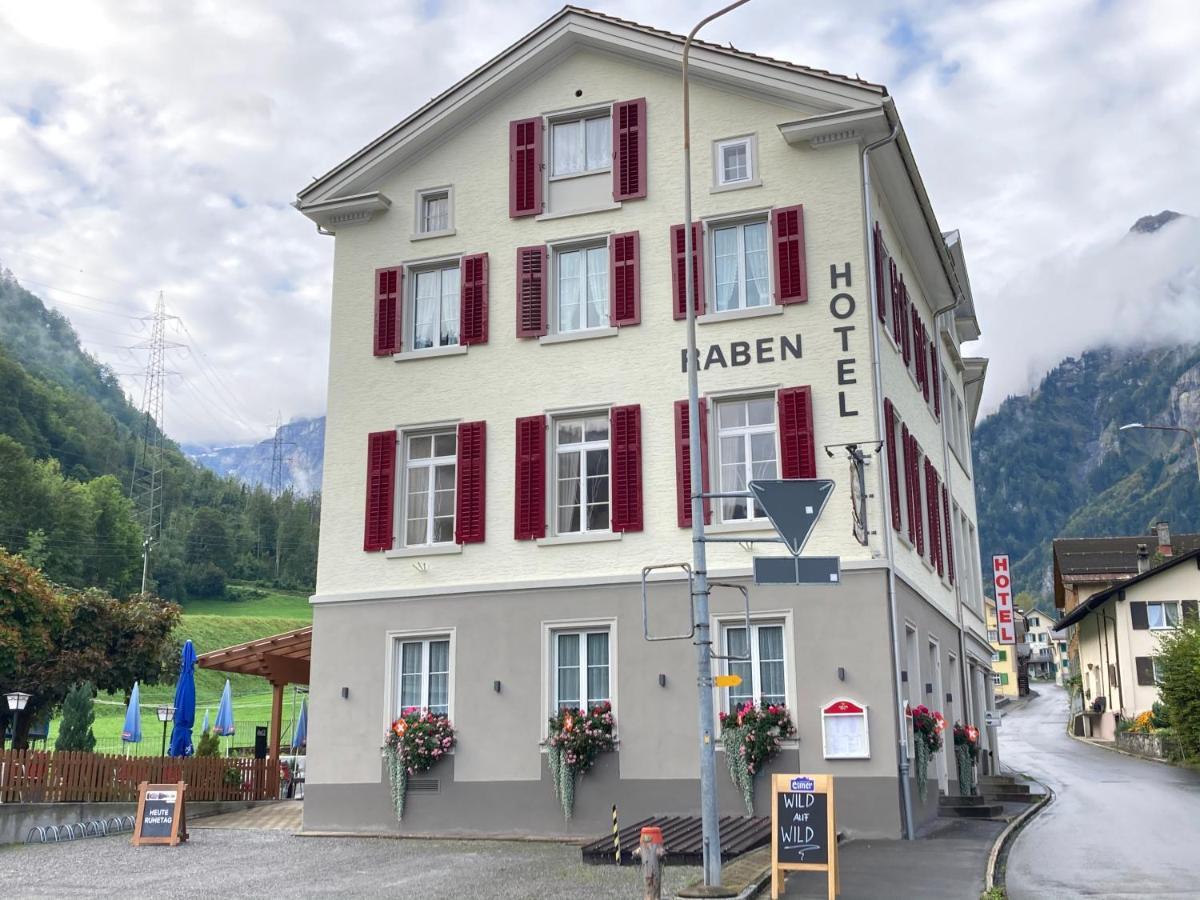 Hotel Restaurant Raben Linthal Exteriör bild